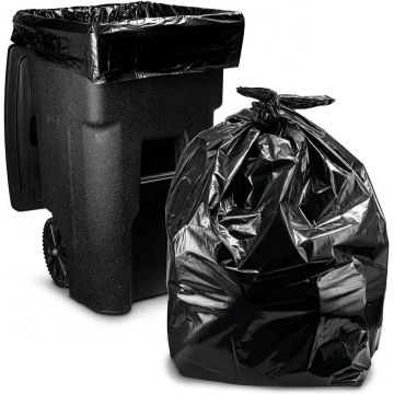 Garbage Can Liners Black Heavy Duty Trash Bags