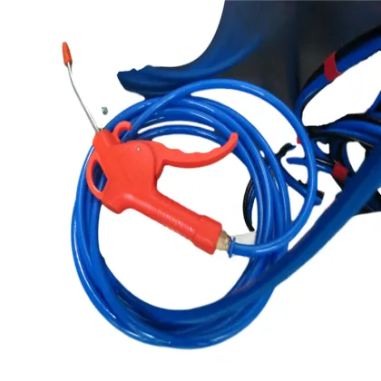 a spray gun spray chrome