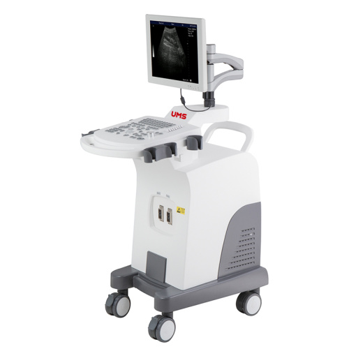 UW-350 Sistem Ultrasound Trolley Penuh-Digital B / W