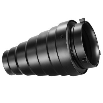 Conical Snoot with Honeycomb Grid and Color Filters for Elinchrom Flash Mount