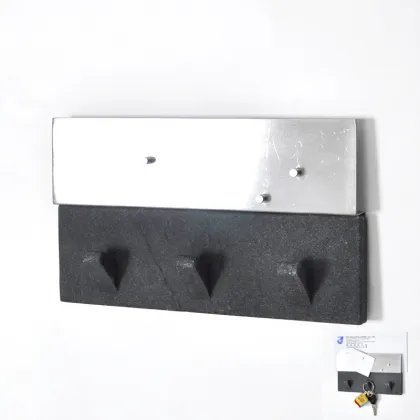 Wall Mounted Plastic Letter Holder with Key Holder