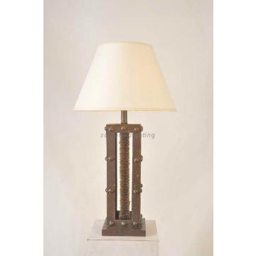 1 lights jute rope desk lamp with linen shade popular in american