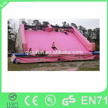 2016 commercial inflatable slide with pool for Mud run