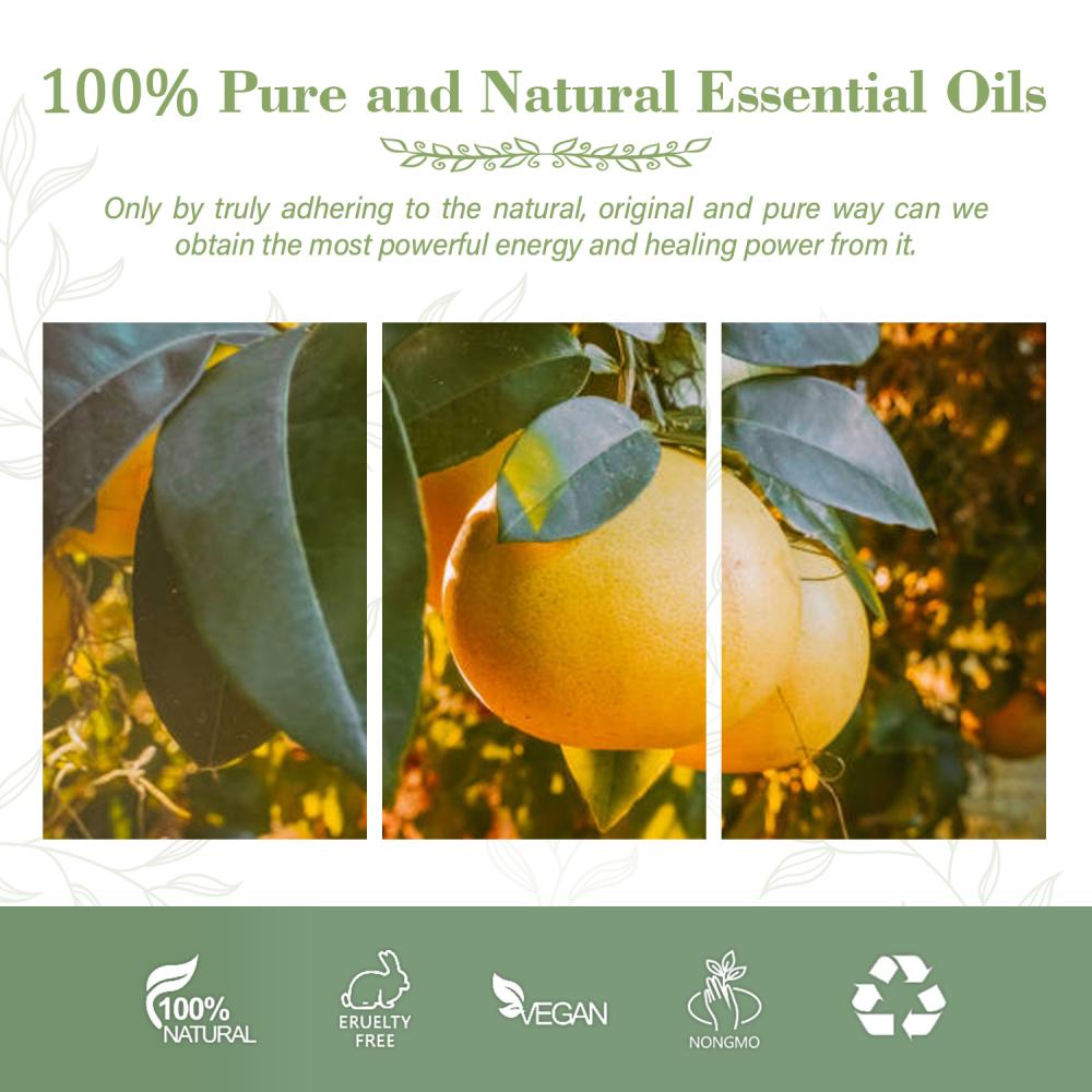 Fragancia para el cuidado de la piel 100% puro aceite terapéutico Grapefruit Oil esencial