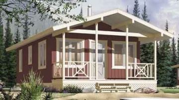 Long Life Prefab Bungalow Homes , Affordable Prefab Homes For Living