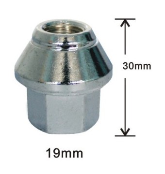 2 piece 30mm nuts