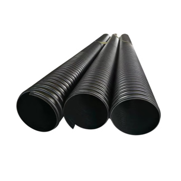 HDPE Steel Strip Reinforced Spiral Corrugated Pipe