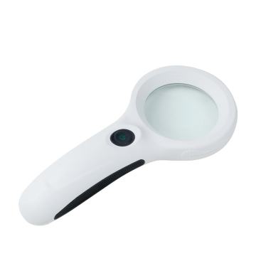 Pro'sKit MA-019 3X Mini Pocket LED Lights Handheld Magnifying Glass For Can Be Check Money Reading A Newspaper