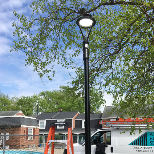 Outdoor Post Top Lamps For Garden Pathway