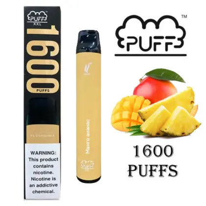 E-cigarette Quality Puff xxl 1600 Puff wholesale