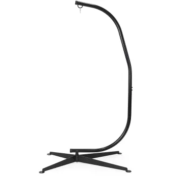 Durability Meets Comfort: Durable C Metal Frame Swing Chair Stand for Hanging Hammock Chairs