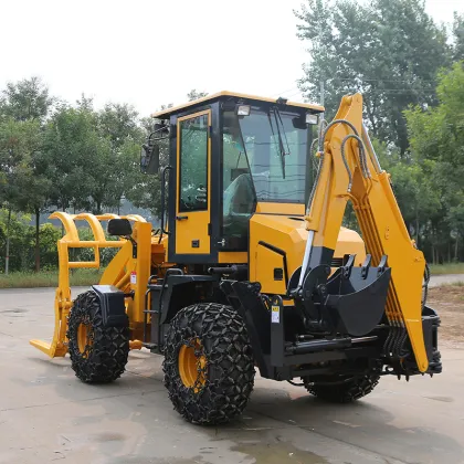 Free Shipping EPA Backhoe Loader with Front Loader - In Stock & Ready to Ship
