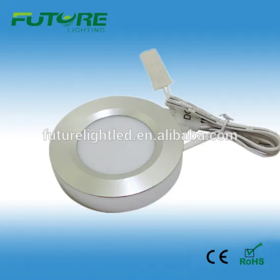 3.6W 12VDC input dimmable round under cabinet led light