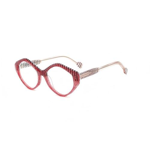 Wavy Butterfly Layered Acetate Optical Frames ME2049