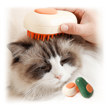 Self-Cleaning Spray Pet 3 in 1 Massage Grooming Comb