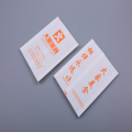 Saco de papel de fast food com logotipo impresso