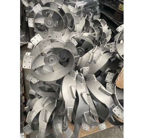 Die cast aluminium fan blades