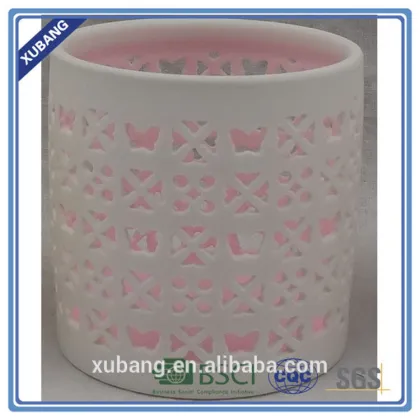 Ceramic christmas tealight candle holders