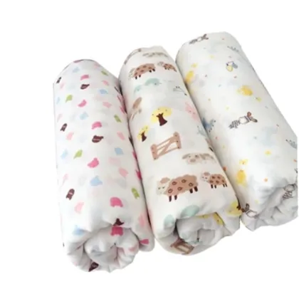 Cotton Flannel Pajamas Fabric - 100% Cotton Printed Flannel