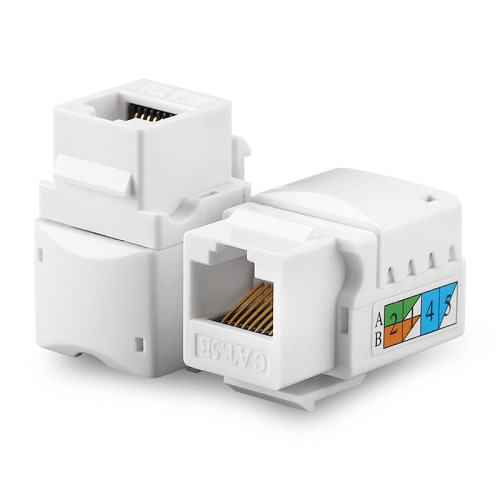 Cat5e/Cat6 UTP Keystone Jack Tipo Down