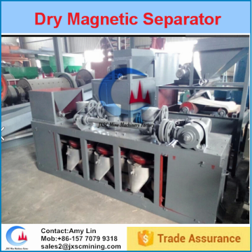 High intensity dry magnetic separator for Titanium/Tungsten/Tin/Rare earth/columbite separation