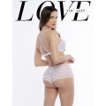 Sexy lingerie witte kanten beha en panty sets