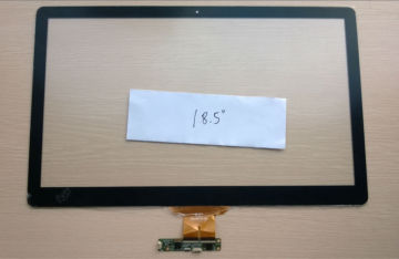 18.5 inch Cpacitive touch panel with USB port support 10 points touch