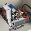 Hydraulic power unit control system solenoid valve control