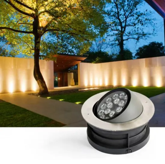 Adjustable LED Outdoor Corner Tree Lighting Lamp with Underneath Illumination