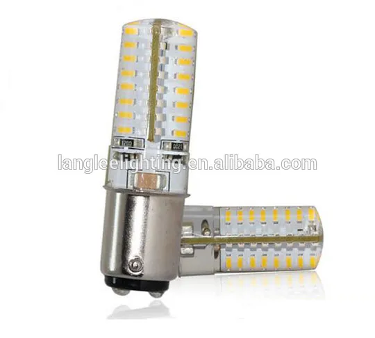230V BA15D 3W Silicone LED Bulb