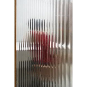 Clear Ribbed Acrylic Sheet