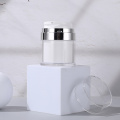 50g Empty White Airless Lotion Cream Dispenser Jar