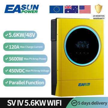 EASUN POWER Hybrid Solar Inverter: 5.6KW, 230V AC