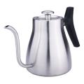 Drip coffee kettle with thermometer