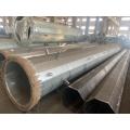 steel power line pole for electrical power transmission