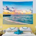 Beach dust proof decorative tapestry