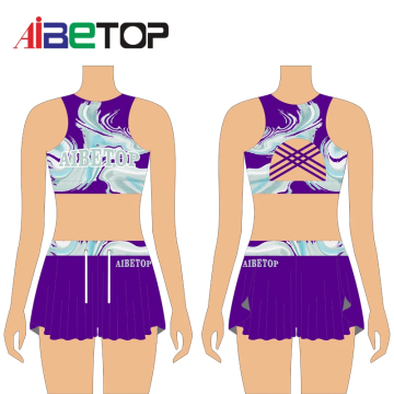 Custom Jubel Uniformen Mädchen Jubel Ausrüstung für Frauen