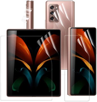 Full Coverage Flexible 3D Polymer Nano HD Clear Hydrogel Film PET TPU Screen Protector for Samsung Galaxy Z Fold 2 3 4 5 6 5G