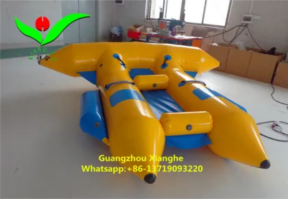 Water saling inflatable flying fish tube ray banana boat price