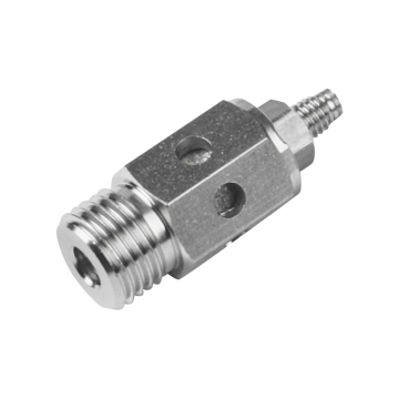 Stainless Steel throttle silencer valve