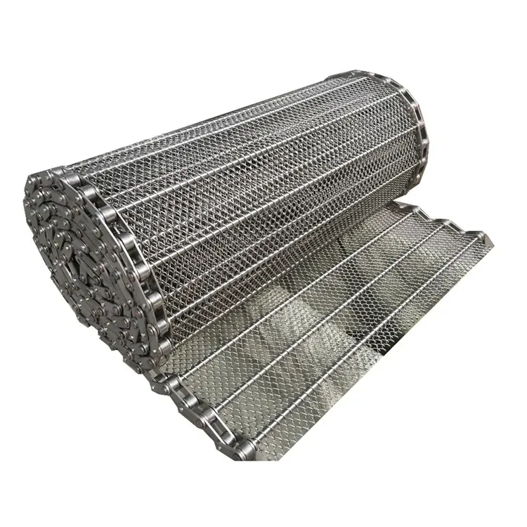 Metal Conveyor Belt for Heating Treatment Equipment and Food Processing