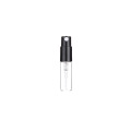 2ml 3ml mini vials de perfume de muestra negra