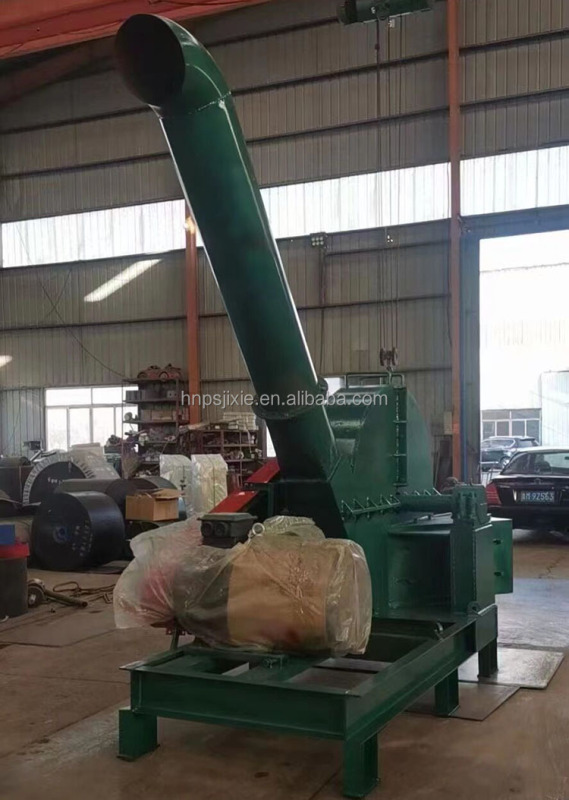 Bamboo Chipper: Waste Wood Furniture Scraps Slicing Machine