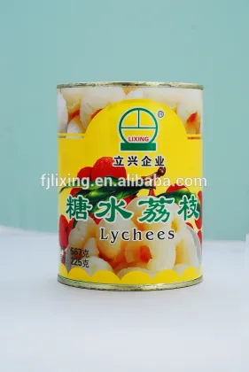 Syrup Canned fruits of yellow peach for snack foods