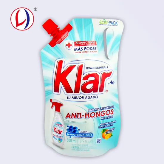 Eco-Friendly Spouted Pouch Packaging for Detergents