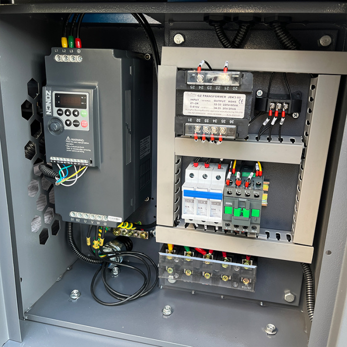 Compresor de aire de tornillo combinatorio 10HP PM VSD con secador de aire