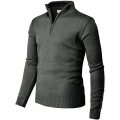 Men's Casual Quarter Zip Pullover Sweater