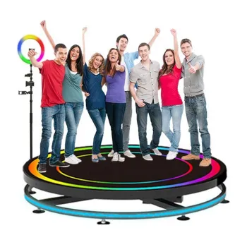 360 Ring Shot Surround Rotation Shooting Equipment: Live Motion Video and Photo Booth