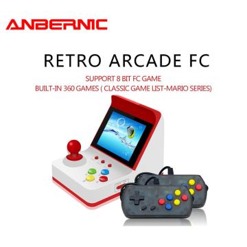 Mini Retro Arcade Retro Mini Handheld Video Game Console 3Inch 8 bit 360 Video Games classical Family Gift arcade joystick stick