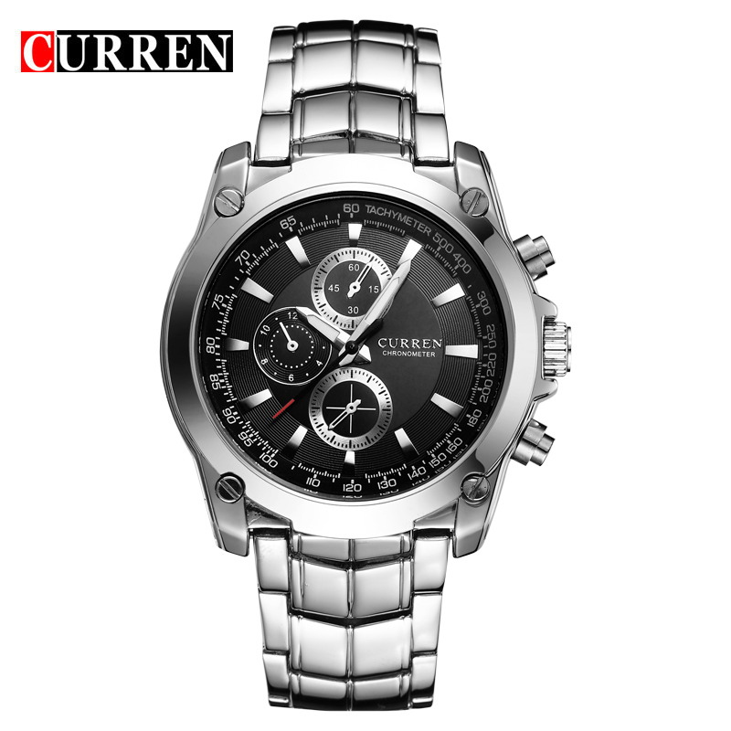 Fashion Business Stainless Steel Men Watches 